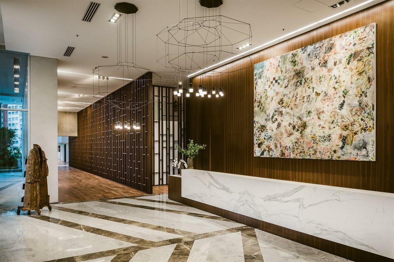 فندق Sls Buenos Aires Puerto Madero المظهر الخارجي الصورة The lobby of the hotel