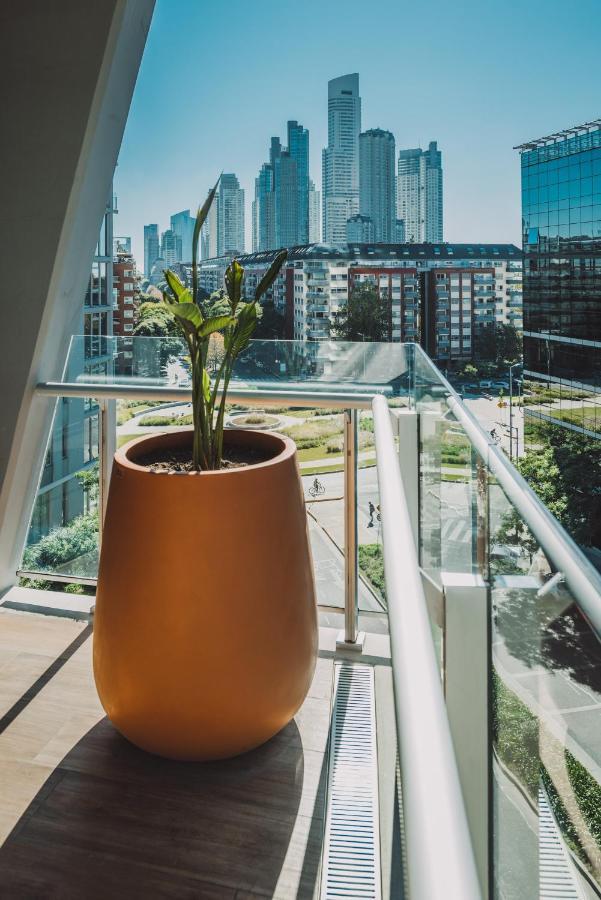 فندق Sls Buenos Aires Puerto Madero المظهر الخارجي الصورة A planter in a building