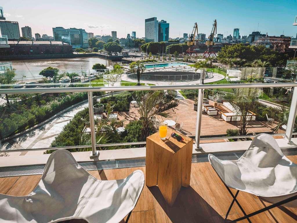 فندق Sls Buenos Aires Puerto Madero الغرفة الصورة View from the rooftop